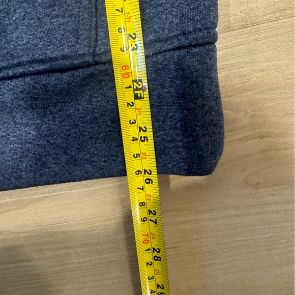 Men’s Small Burton Hoodie blue durable goods with Mountain emblem on front - Picture 3 of 5